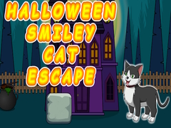 Игра Halloween Smiley Cat Escape