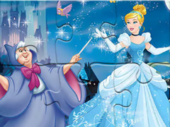 Игра Jigsaw Puzzle: Cinderella Transforms