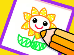 Игра Toddler Drawing: Beautiful Flower