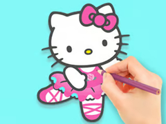 Ігра Coloring Book: Hello Kitty Dancing