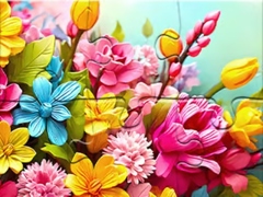 Игра Jigsaw Puzzle Flowers