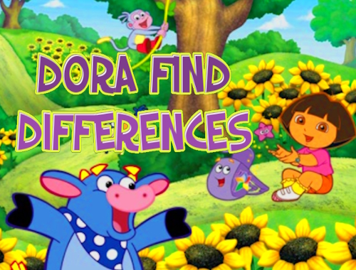Игра Дора найди отличия онлайн