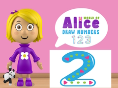 Игра World of Alice Draw Numbers