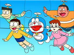 Игра Jigsaw Puzzle: Doraemon Flying