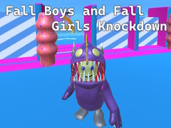 Игра Fall Boys and Fall Girls Knockdown