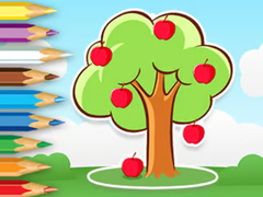 Игра Coloring Book: Apple Tree