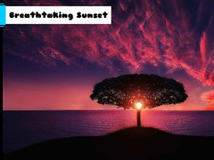 Игра Breathtaking Sunset 