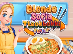Игра Blonde Sofia Tteokbokki Fever