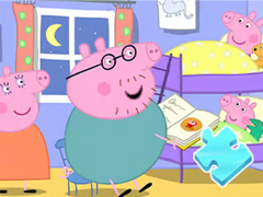 Игра Jigsaw Puzzle: Peppa Sleeping Story
