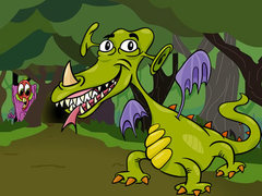 Игра Fun Monsters Jigsaw