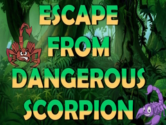 Игра Escape From Dangerous Scorpion