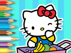 Игра Coloring Book: Hello Kitty Market