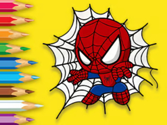 Игра Coloring Book: Baby Spiderman