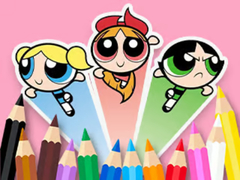 Игра Coloring Book: The Powerpuff Girls