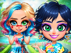 Игра Tie-Dye Explosion of Color
