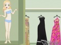 Игра Shop N Dress Food Roll Game: One Shoulder Dress