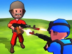 Игра Little Commander. Red vs Blue