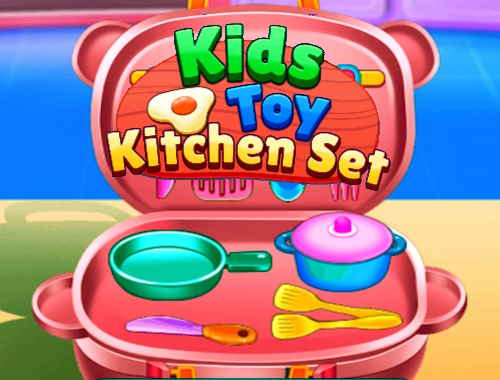 Игра Детский игрушечный кухонный набор онлайн.