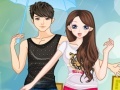 Игра Fun in the Rain Dress Up