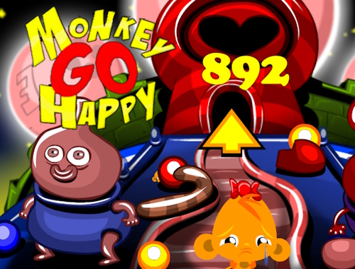 Игра Счастливая обезьянка: уровень 892 онлайн.