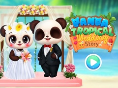 Игра Panda Tropical Wedding Story