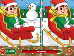 Игра Christmas Find The Differences