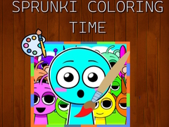 Игра Sprunki Coloring Time