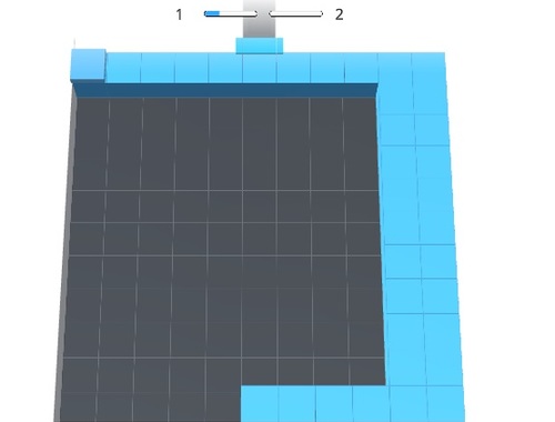 Игра Цветовая заливка 3D онлайн.