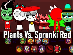 Игра Plants Vs. Sprunki Red