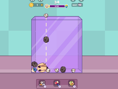 Игра Capy Merge: Animal Drop Puzzle