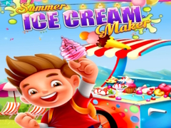 Игра Summer Rose Cone Ice Cream