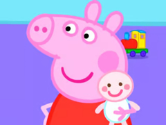 Игра Jigsaw Puzzle: Peppa Pig New Baby
