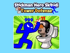 Игра Stickman Hero Skibidi Tower Defense 