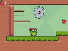 Игра Green Ninja Collects Apples