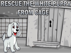 Игра Rescue the White Puppy from Cage