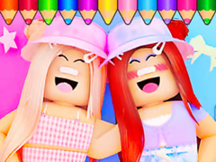Игра Coloring Book: Roblox Bestie