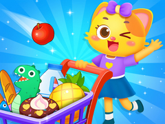 Игра Supermarket Shopping For Kids
