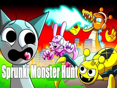 Игра Sprunki Monster Hunt