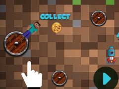 Игра Mineblock Rotate And Fly Adventure