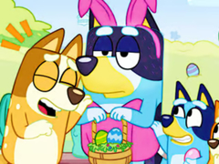 Игра Jigsaw Puzzle: Bluey Easter Dress Up