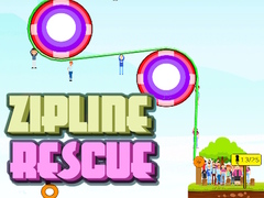 Игра Zipline People Rescue