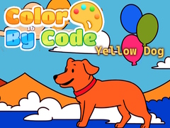 Игра Color By Code: Yellow Dog