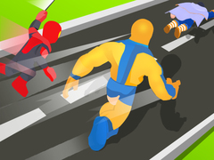 Игра Superhero Transform Change Race