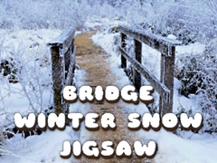 Игра Bridge Winter Snow Jigsaw