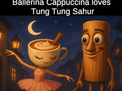 Игра Ballerina Cappuccina loves Tung Tung Sahur
