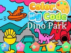 Игра Color By Code Dino Park