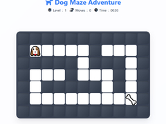 Игра Dog Maze Adventure