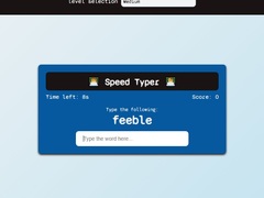 Игра Speed Typer