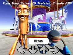 Игра Tung Tung Sahur VS Tralalero Tralala FNF