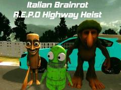 Игра Italian Brainrot R.E.P.O Highway Heist